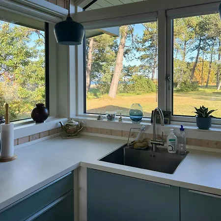 Modern Summer House By Samso's Waterfront *