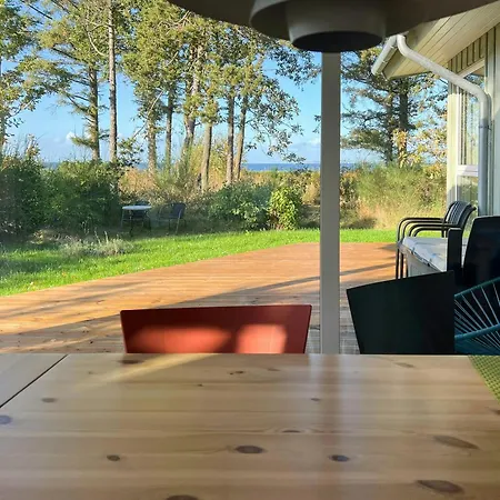 Modern Summer House By Samso's Waterfront *