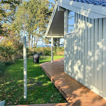 Modern Summer House By Samso's Waterfront *