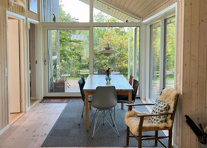 Modern Summer House By Samso's Waterfront * Saelvig